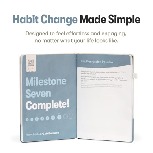 Hardcover Bodyweight Workout Journal - 13-Week Fitness Planner & Log Book