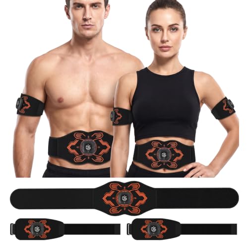 OSITO Wireless EMS Muscle Stimulator 3-Pack for Abs Arms Legs - FDA Cleared