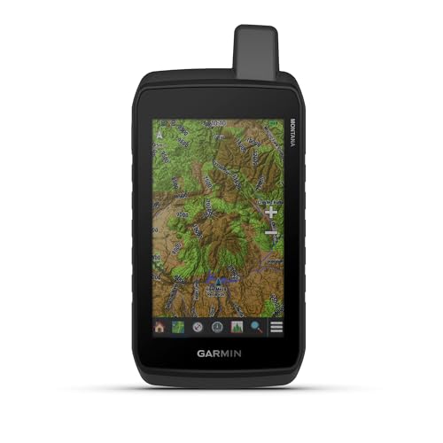 Garmin Montana 710 Handheld GPS Navigator with Touchscreen & Maps - Rugged Outdoor Device