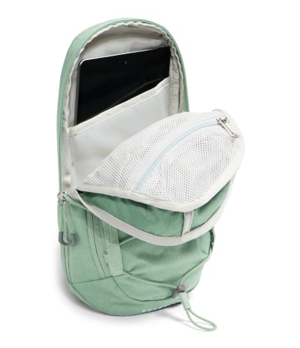The North Face Borealis SI Backpack - Slate Moss Dark Heather, Water-Resistant, Multi-Compartment, Tablet Sleeve, Crossbody Strap