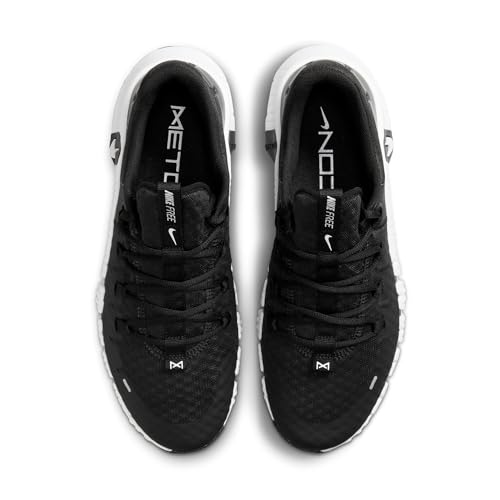 Nike Men's Free Metcon Cross Trainer 8 US Black - Flexible & Supportive Workout Shoe