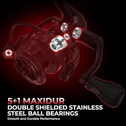 KastKing Royale Legend II Twin Tip Spinning & Casting Fishing Rod & Reel Combo 7'0" M 3000 Reel
