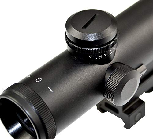 4X20 Waterproof Scope with Bullet Drop Compensation Handle - Non-Illuminated