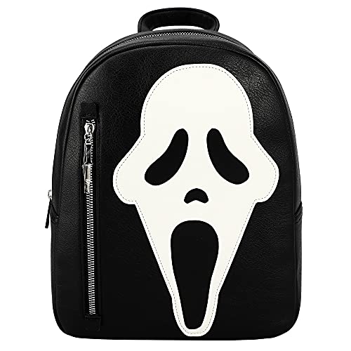 Ghost Face Glow in the Dark Mini Backpack - Horror Movie Character Bag