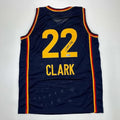 Facsimile Autographed Basketball Jersey Men's XL - Indiana Blue Collectible
