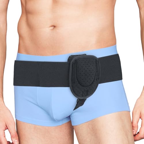 Men's Inguinal Hernia Support Belt - Groin, Left or Right Side Relief