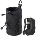 Water Bottle Holder for Backpack - Molle Pouch for 8-24oz Bottles - Black / 1