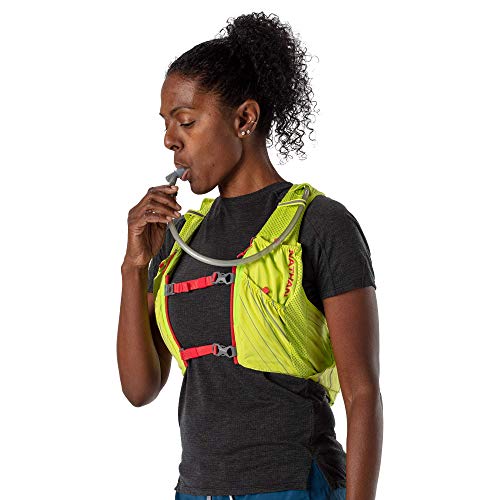 Nathan Women's Hydration Running Vest - Finish Lime / Hibiscus / Small 1.6L Water Bladder Included