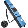 MERALIAN Blue 170cm Snowboard Bag with Wheels, Padded Travel Storage