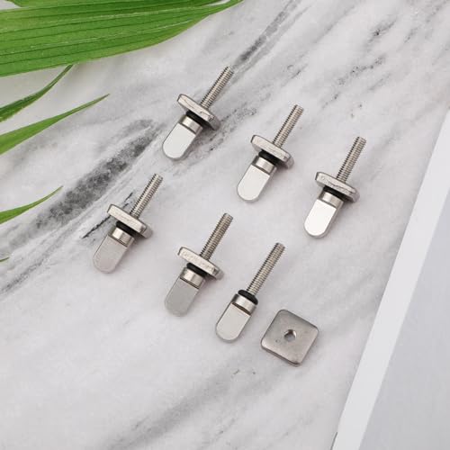 6pcs Stainless Steel Fin Screws for Surfboards and Paddleboards - Corrosion-Resistant