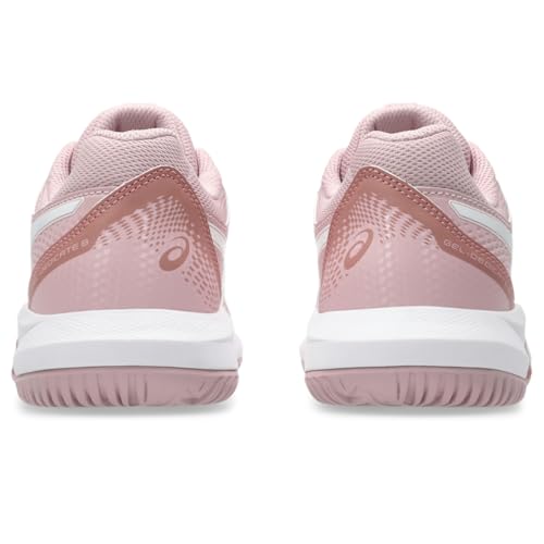 ASICS Women's Gel-Dedicate 8 Tennis Shoes 9 Wide Morganite/White