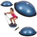 Blue/Black BOSU Sport Balance Trainer - Compact, Non-Slip, Versatile Fitness Equipment