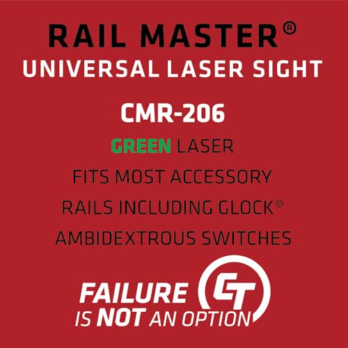 Crimson Trace Rail Master Universal Green - Model CMR-206, Black, Variation 2