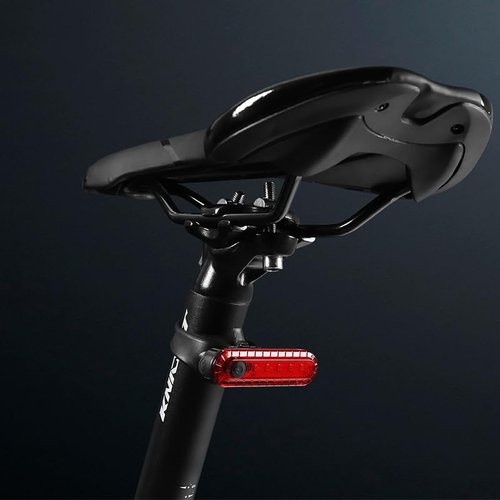 4 Pack USB Rechargeable LED Bike Tail Light,Bright Bicycle Rear Cycling Safety Flashlight, Night Essential Reflector Seat Back Safety Lamp,4 Light Mode Options for Adults Men Women Road Mountain
