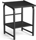 Heavy Duty Adjustable Dumbbell & Kettlebell Storage Rack - Home Gym Organizer