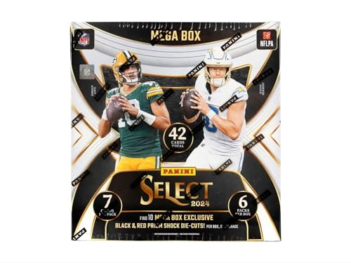 2024 Panini Select Football Mega Box with Prizm Cards – Collectible Card Pack