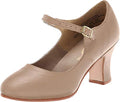 Capezio Women's Manhattan Character Shoe - Caramel, Size 8