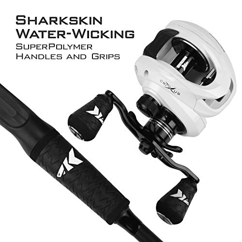 KastKing Crixus Baitcaster & Spinning Fishing Combo - Light to Medium Heavy Rod Set