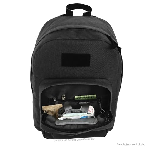 Maxpedition Prepared Citizen Classic V2.0 Large Backpack with Concealed Carry Compartment - Black