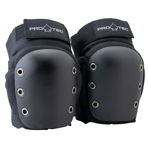 Pro-Tec Street 3-Pack Protective Gear Set for Skateboarding & Biking - Black Medium
