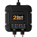 Marine Battery Charger 12V 10A Dual Bank Waterproof Lead-Acid Lithium Repair