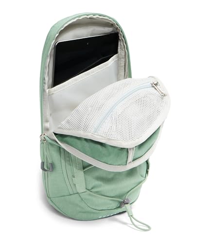 The North Face Borealis SI Backpack - Slate Moss Dark Heather, Water-Resistant, Multi-Compartment, Tablet Sleeve, Crossbody Strap