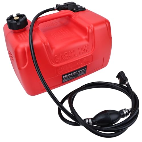 12L Portable Boat Fuel Tank 3 Gallon Marine Outboard Gas Tank