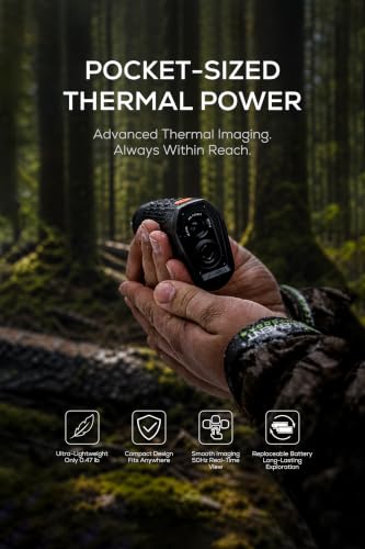 RIX Pocket K3 Thermal Monocular for Hunting & Night Vision 384x288
