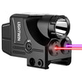 LIGHTWIN 3-in-1 Laser Sight & Flashlight for Pistols, Red & Purple, 800 Lumens, USB Rechargeable, Picatinny Rail Compatible
