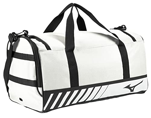 Mizuno All Sport Duffle Bag - White, Sports & Gym Travel Bag