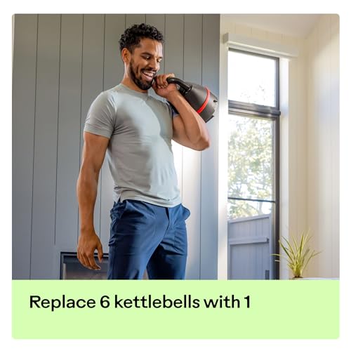 Adjustable Kettlebell 8-40 lbs - Space-Saving Workout Equipment