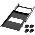30-Inch Universal Fridge Slide for Vehicle Coolers & Freezers - Heavy Duty Steel & Buckle Straps