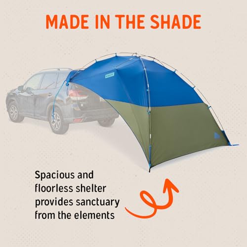 Kelty Sideroads Car Awning Shelter - Universal SUV & RV Sun Shade & Rain Cover
