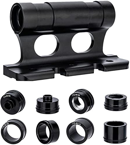 Brown Aluminum Bike Fork Mount Block for Storage & Transport