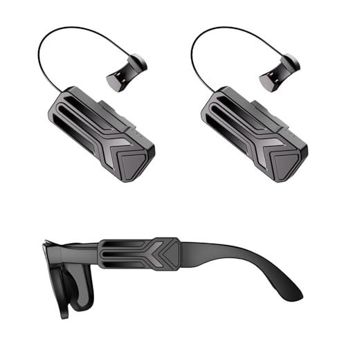 YARENKA 2 Pack Wearable Battery Pack for Meta Ray-Ban Smart Glasses Skyler & Wayfarer (Gen 1 & 2) - Ultra-Light Portable Power Bank