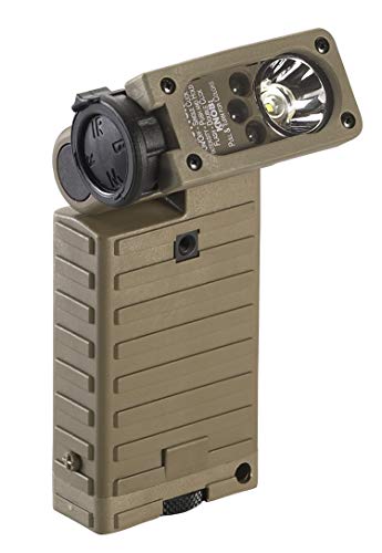 Military Tactical Flashlight with Helmet Mount, 55 Lumens, Weather-Resistant
