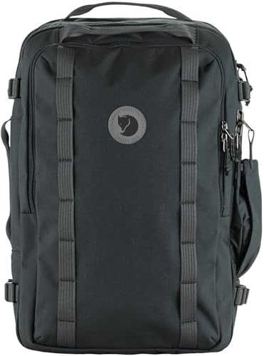 Carry-On Laptop Backpack with Crossbody Bag - Coal Black, One Size