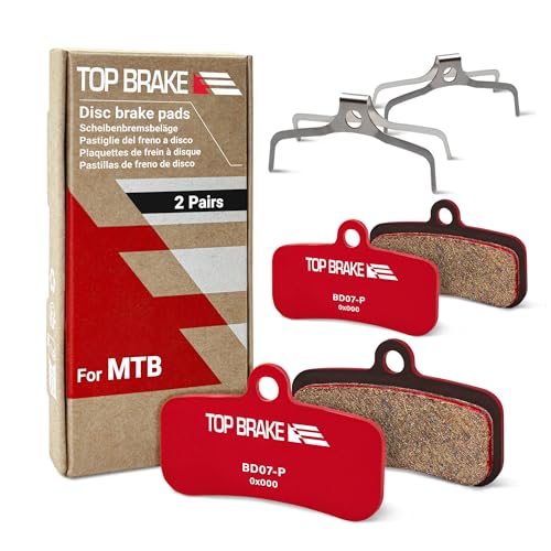 Red MTB Brake Pads for Shimano Tektro Tektro TRP All Mountain Downhill Trail