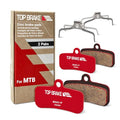 Red MTB Brake Pads for Shimano Tektro Tektro TRP All Mountain Downhill Trail