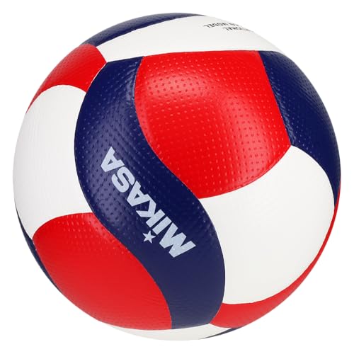 Mikasa FIVB Approved V200W-USA Official Volleyball - Durable Composite Cover