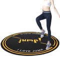 Nisorpa 49'' Round Jump Rope Mat - Non-Slip Shock Absorbing Exercise Pad for Cardio & Fitness