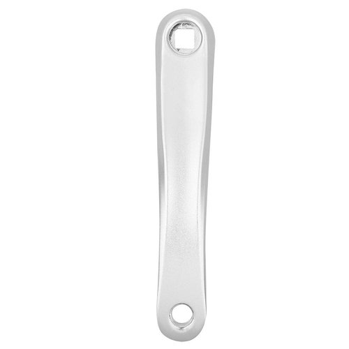 Bnineteenteam Bike Crank Arm,Aluminum Alloy Left Single Chain Crank Arm 170mm Left Crank Arm for Bike Replacement Accessory(Silver-)