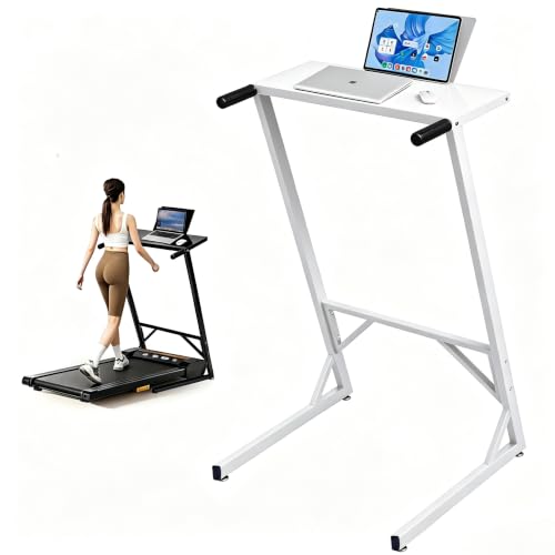 Alphaobo White Walking Pad Handle Bar for 23.6-Inch-Wide Treadmills – Safety & Support