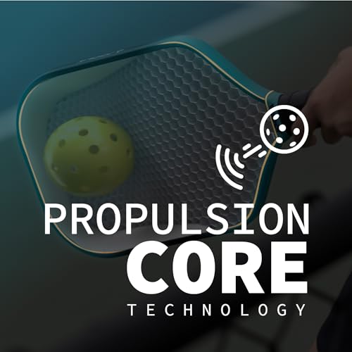 JOOLA Scorpeus Pickleball Paddle - Raw Carbon Fiber Surface, 14mm, Wide Body & Aero Curve, UPA-A Certified