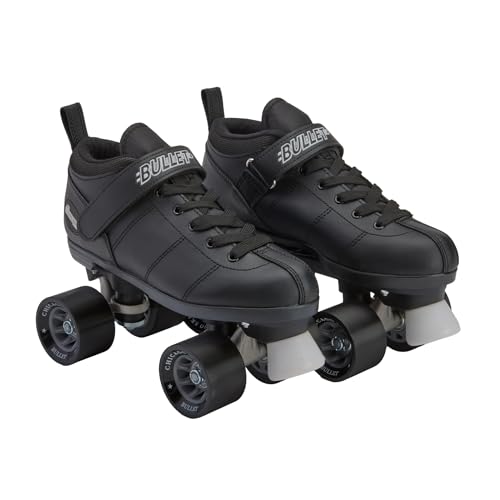 Black Chicago Skates Bullet Speed Roller Skates Men Women Adjustable Indoor Outdoor 11