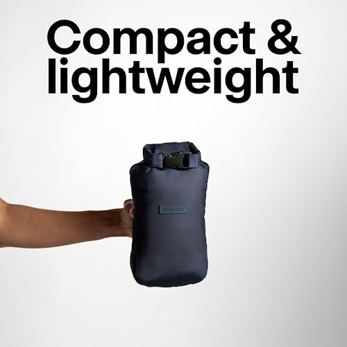 Travel Blanket Gravel Layover Blue - Ultra-Light Compact Outdoor Blanket for Camping & Flights