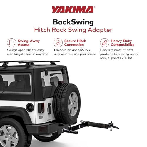 Yakima BackSwing Swing-Away Bike Rack Adapter for 2-Inch Hitch Receivers
