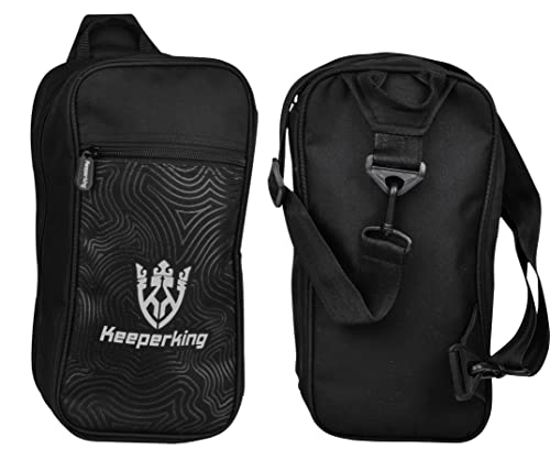 Keeperking Goalkeeper Gloves Bag for 2 Pairs - Black