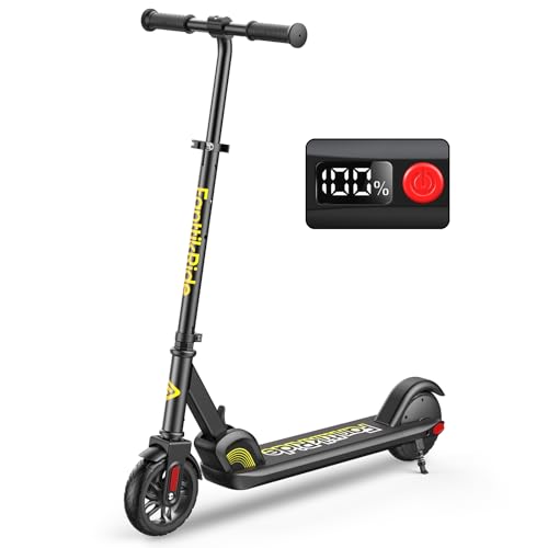 FanttikRide C9 Kids Electric Scooter - Foldable, Adjustable Heights, Safe Speed Modes, 5 Miles Range