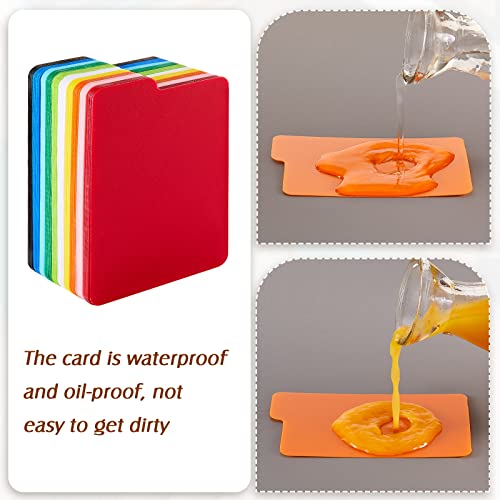 Trading Card Dividers 100 Pack Multicolor - Card Organizers & Separators